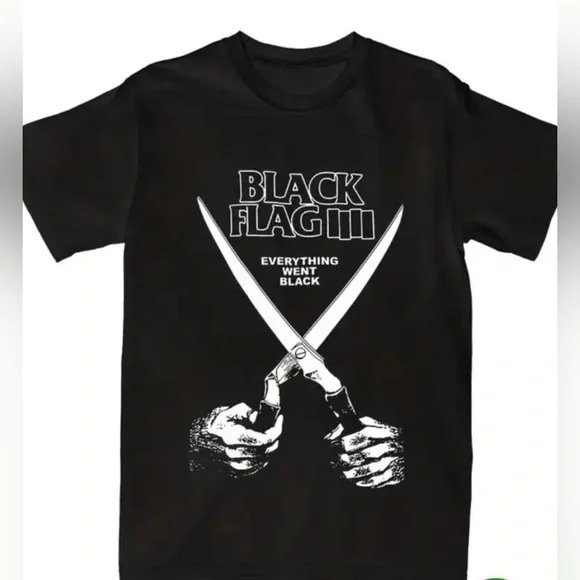 New Black Flag Punk Band Tshirt Unisex Size Large . - Picture 1 of 17